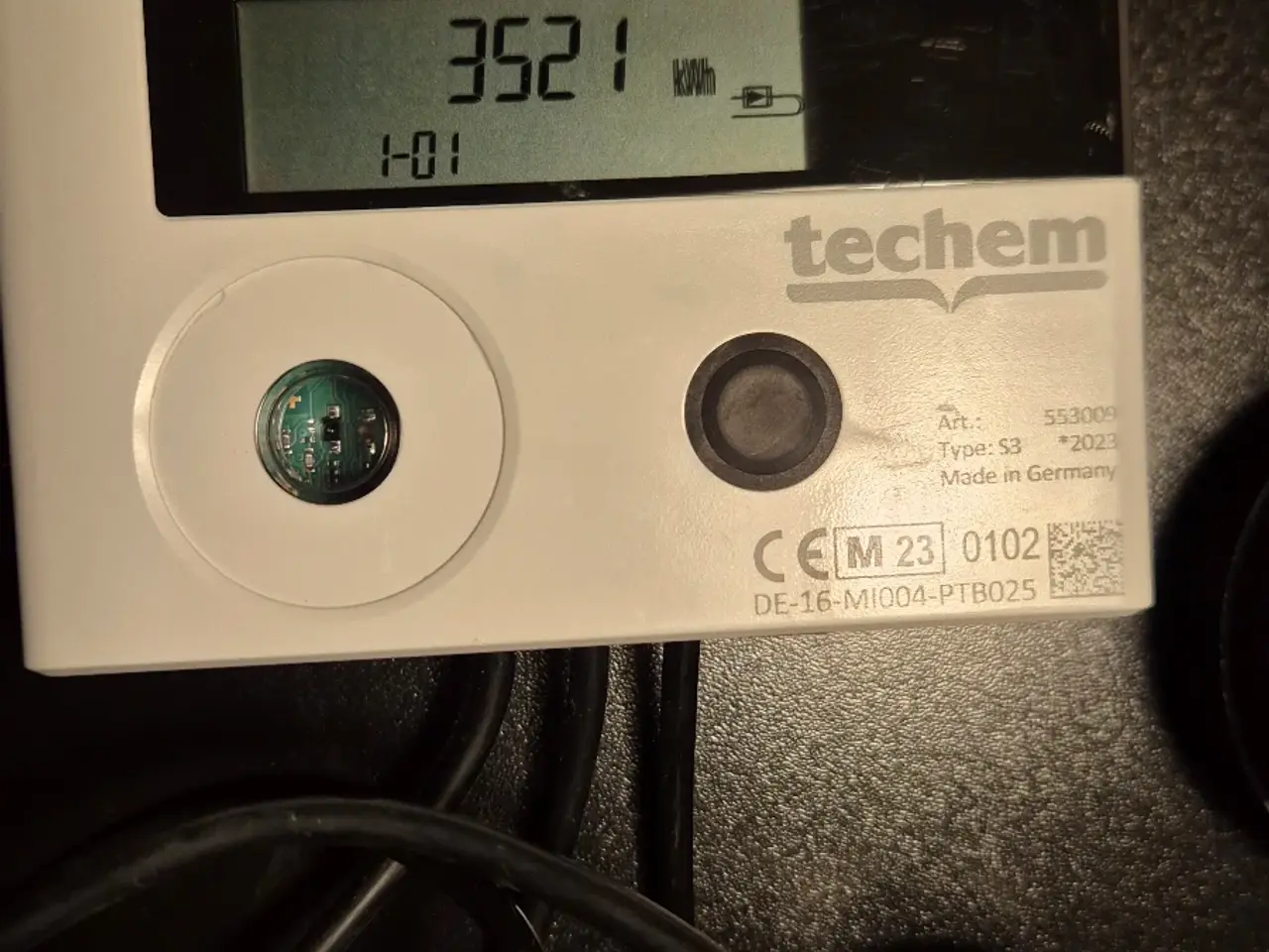 Billede 1 - Techem Vario 4 Typ 4.5.1 Varmemåler – Komplet m/ d
