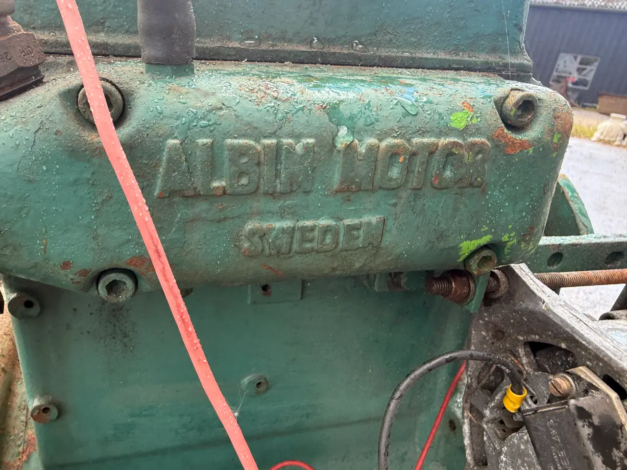 Billede 3 - Albin to cylinder diesel båd motor