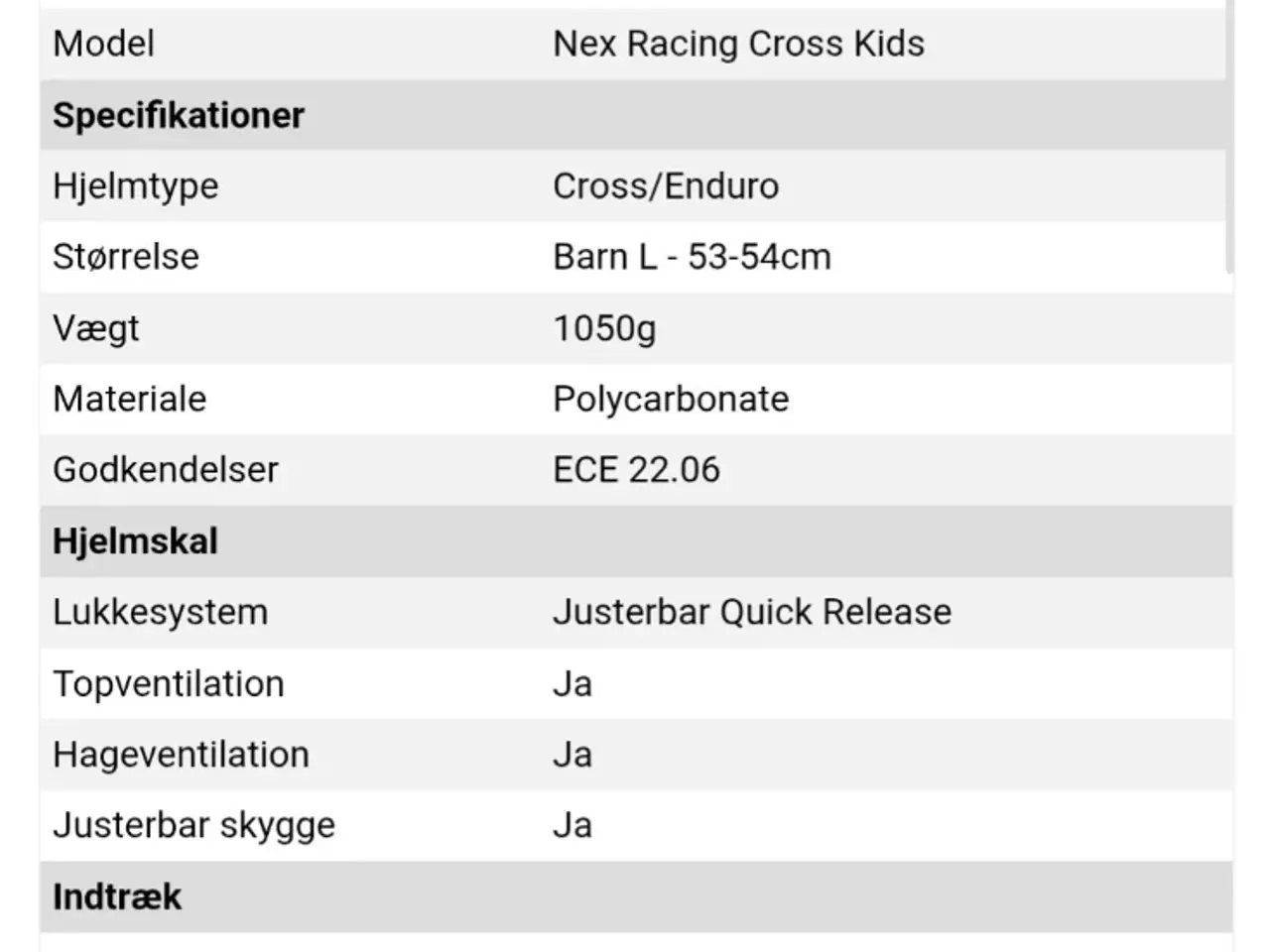 Billede 5 - Cross hjelm 