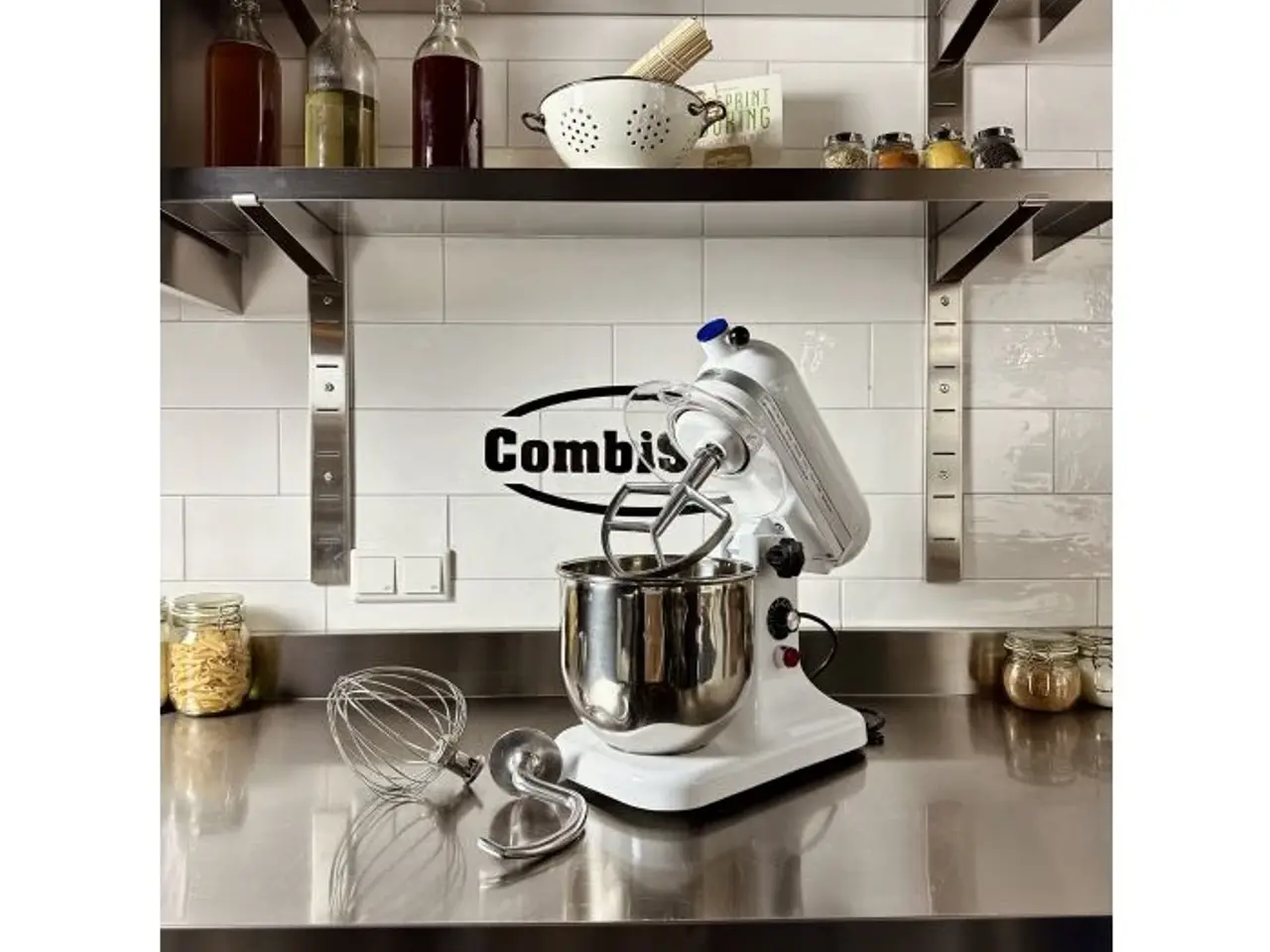 Billede 4 - Combisteel røremaskine – 7 liter – Hvid bordmodel
