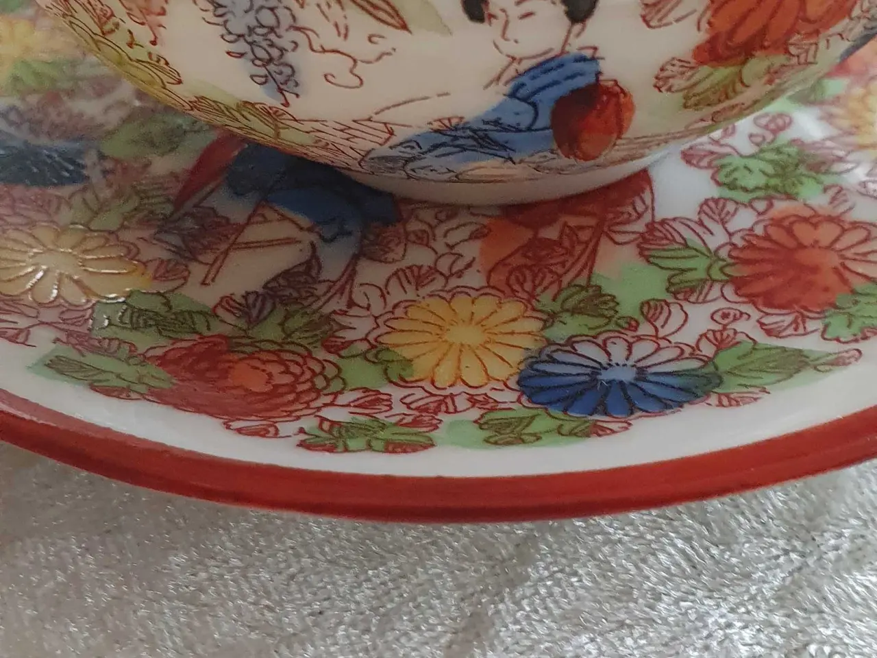 Billede 5 - China kop og tallerken 