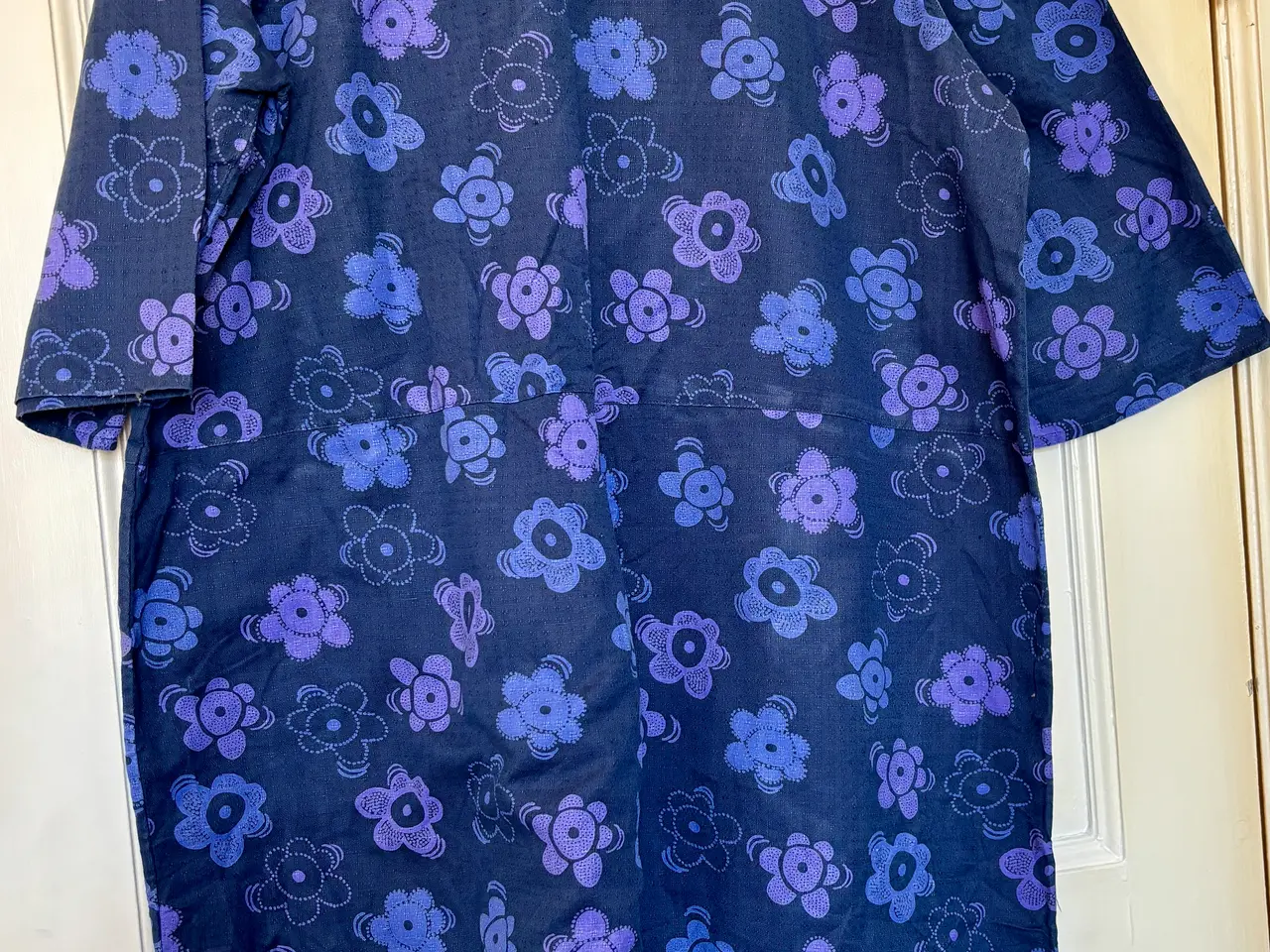 Billede 5 - Gudrun Sjöden, blå kjole m blomster, str XL
