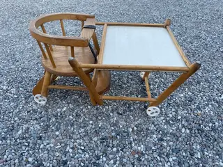Vintage Høj barnestol