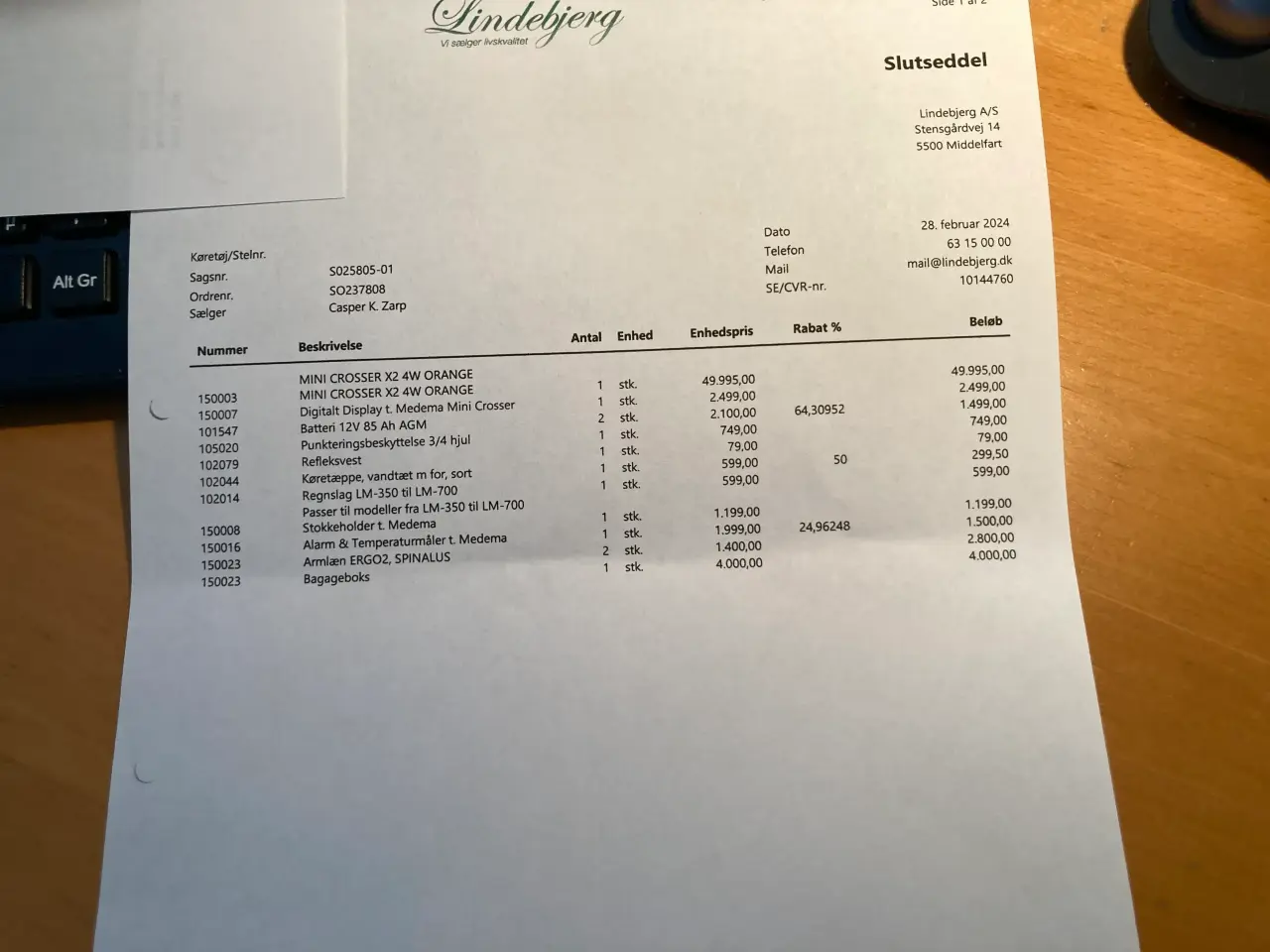 Billede 3 - Lindebjerg X2 4W Orange