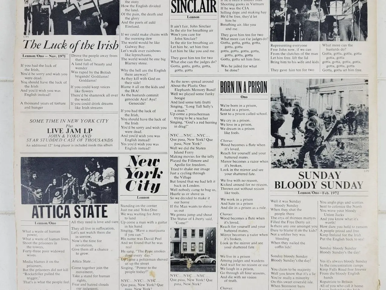 Billede 2 - ⭐️LP: John Lennon - Some Time in New York City