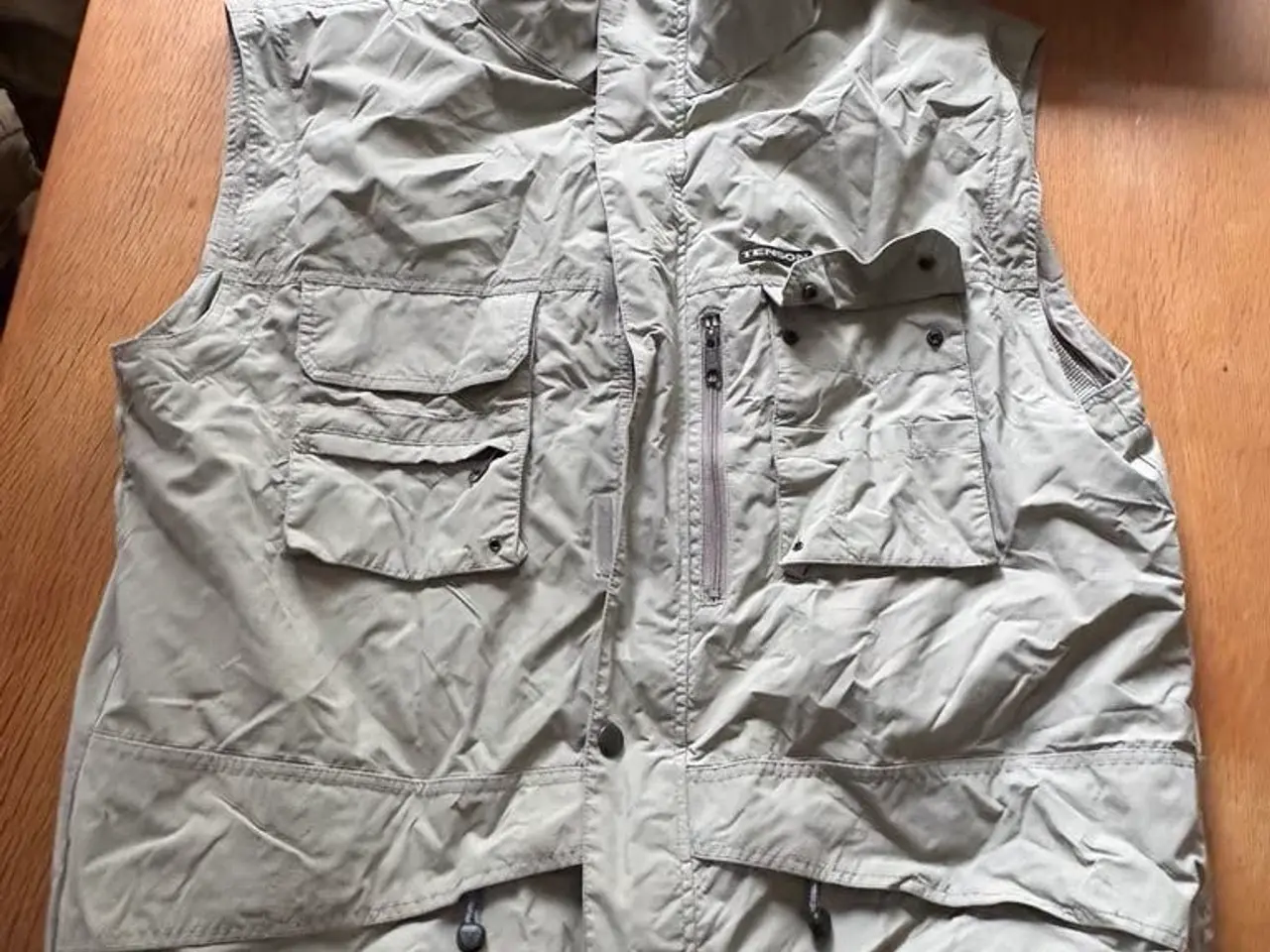 Billede 1 - 🦺 Tenson vest – Str. XL – Beige 🦺
