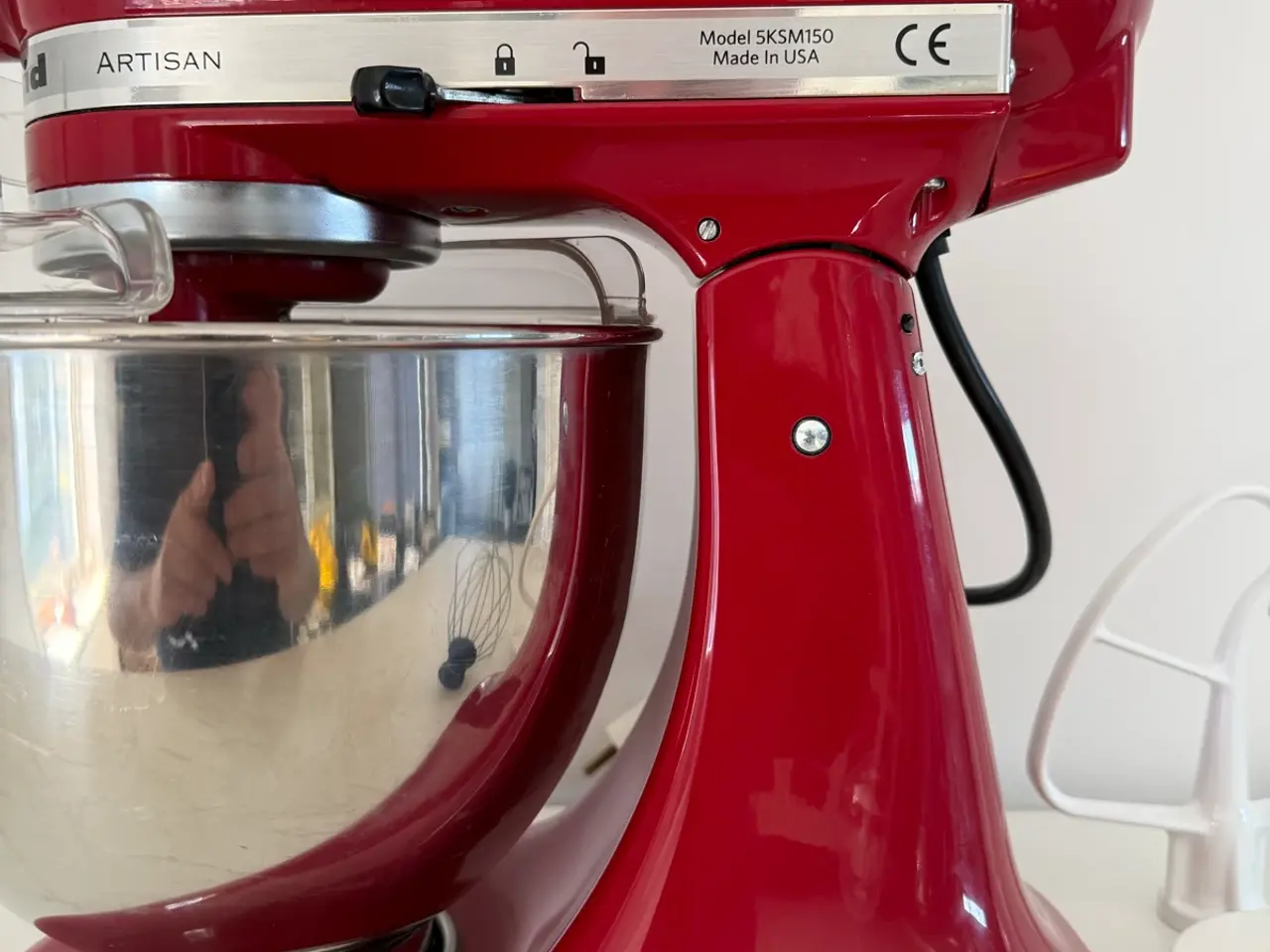Billede 12 - Flot KitchenAid Artisan røremaskine i rød