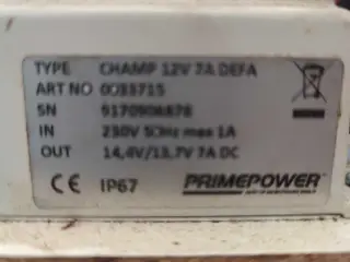 Converter 230volt til 12 volt