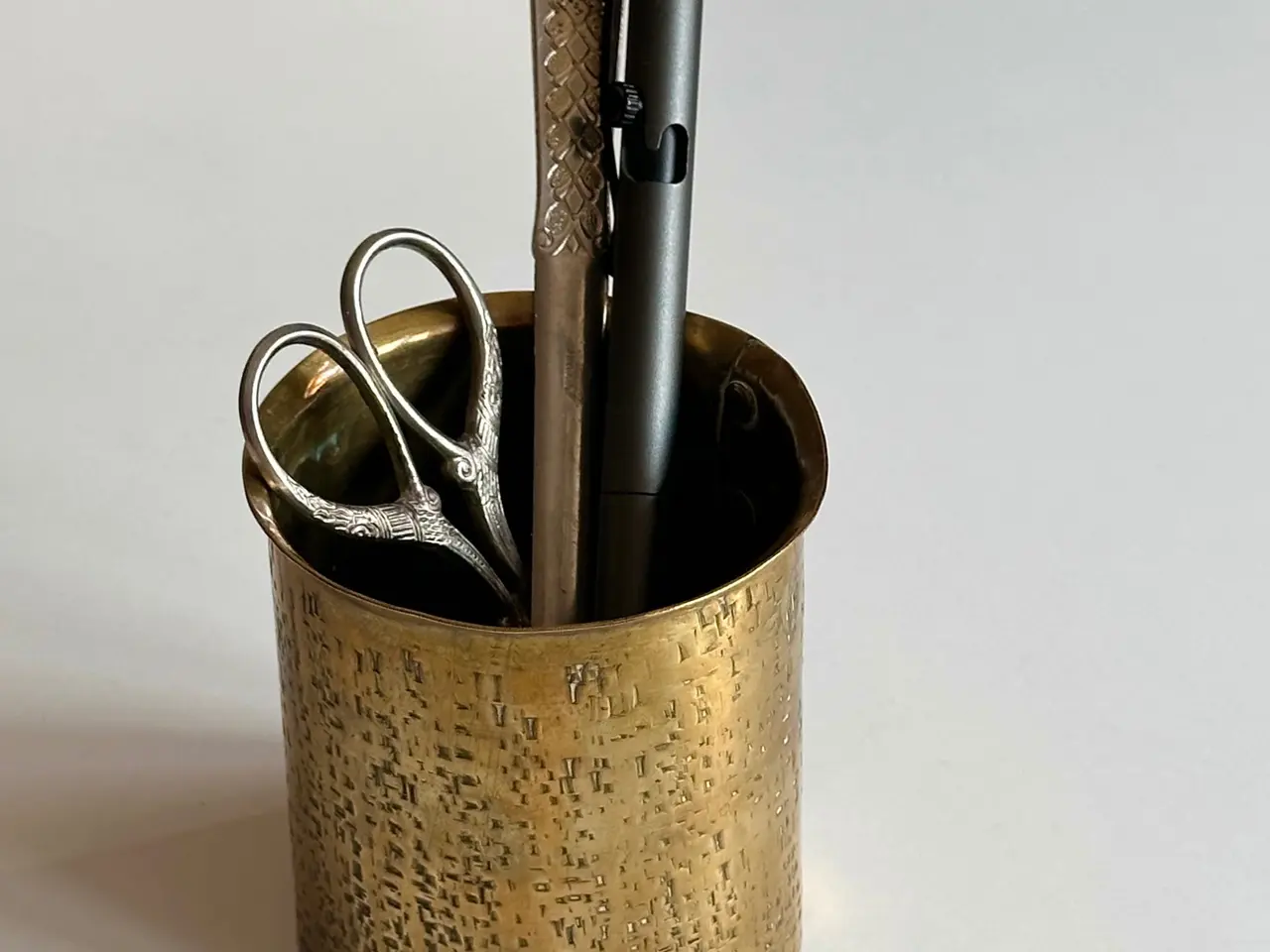 Billede 1 - Bæger, messing