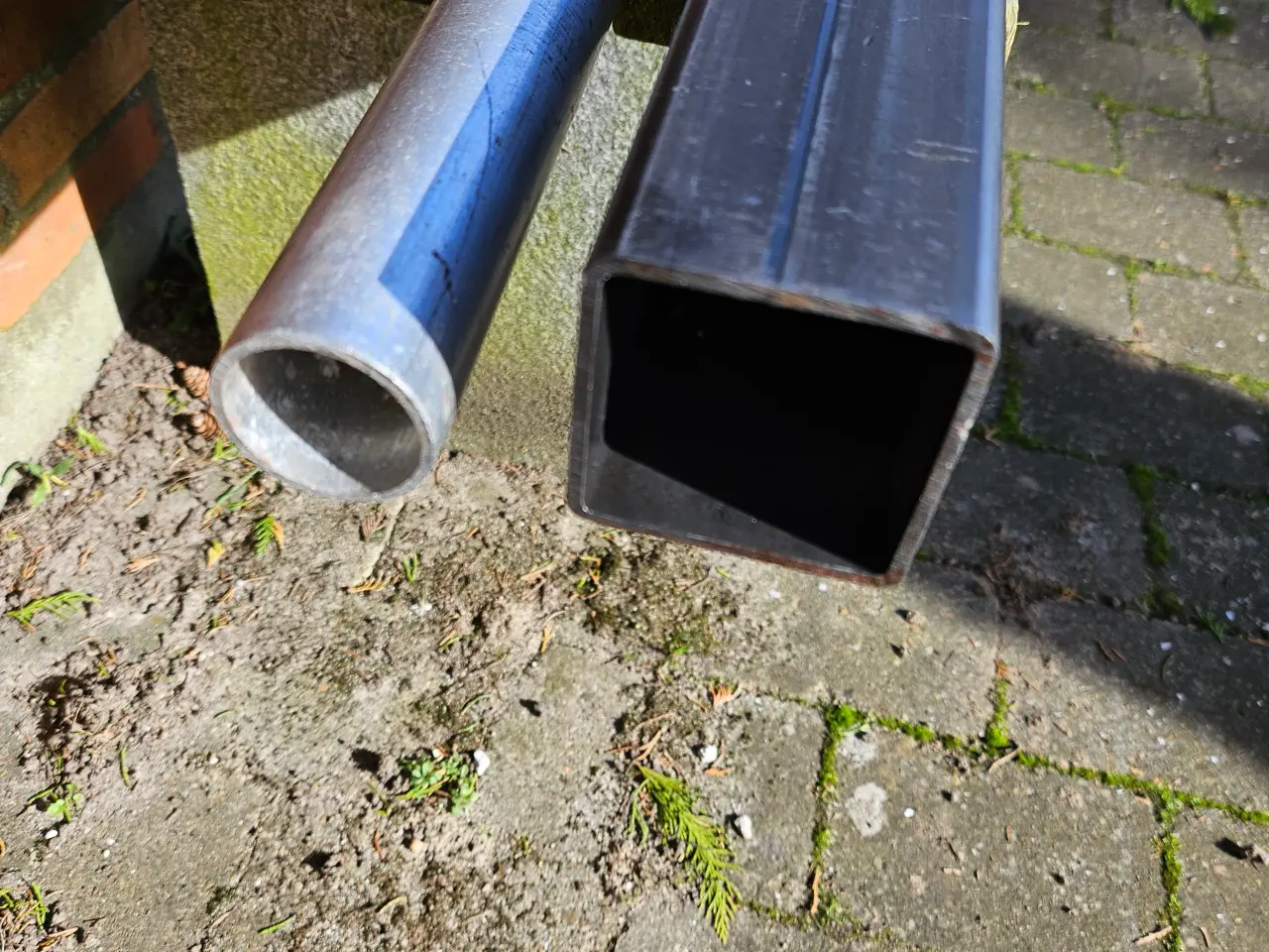 Billede 2 - Ø40mm 2.30 mtr Alu rør