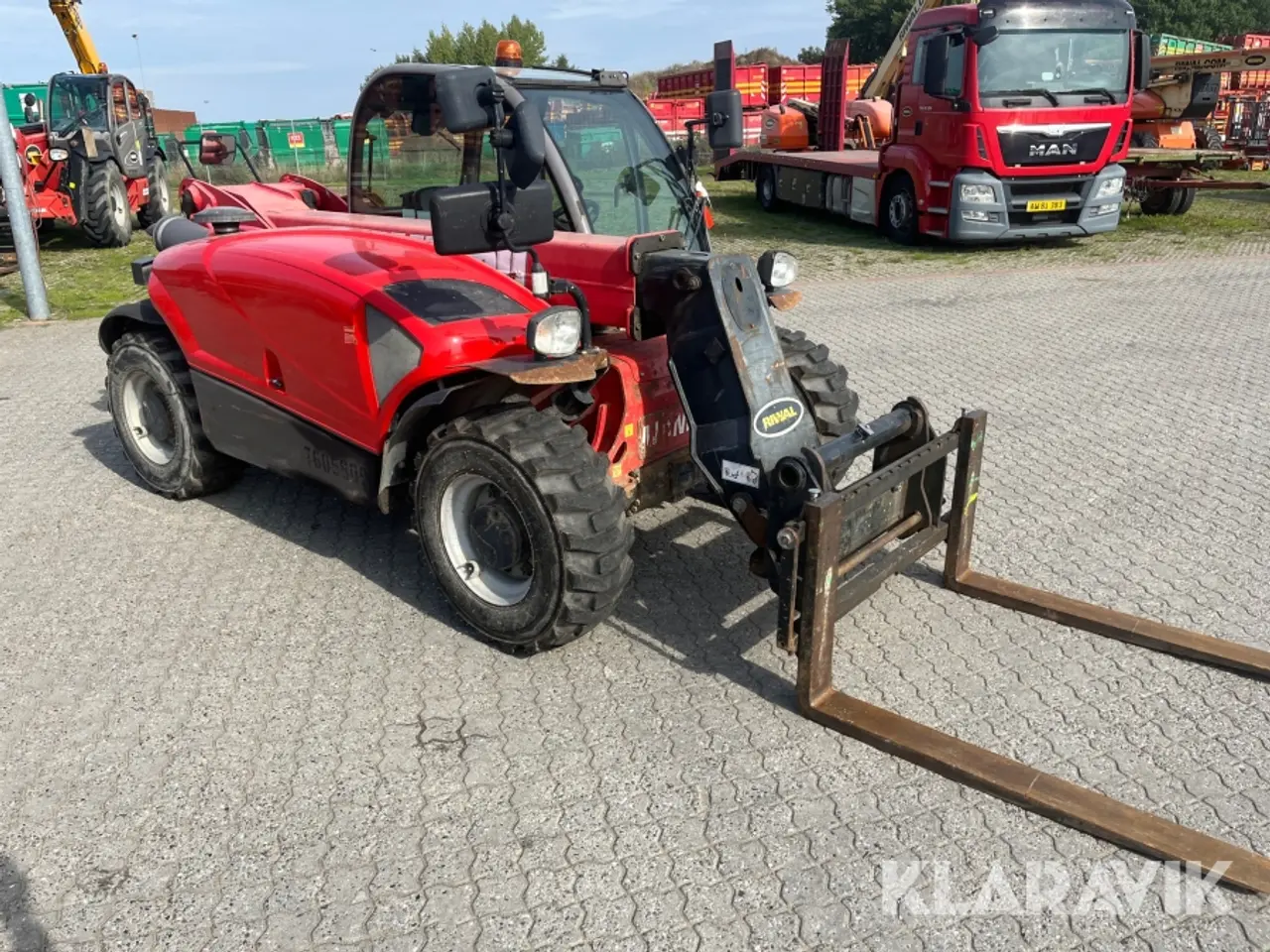 Billede 2 - Teleskoplæsser Manitou MT625 2E3