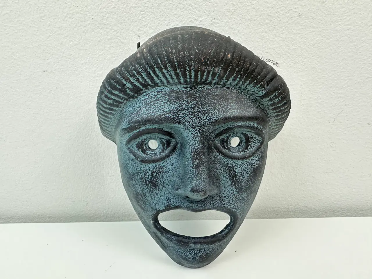 Billede 7 - Keramisk maske bemalet (sydamerikansk?)
