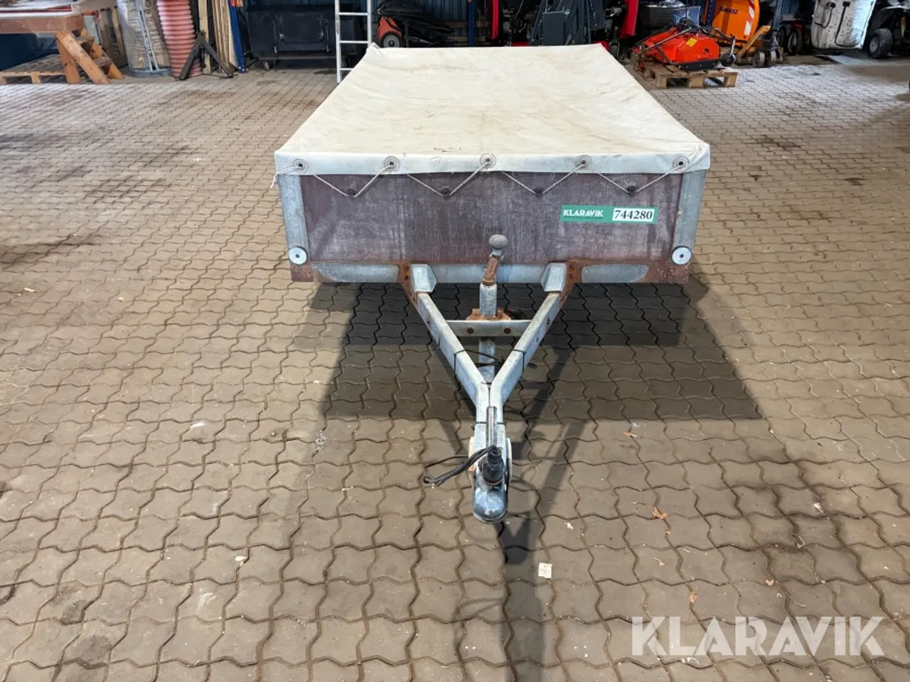 Billede 8 - Trailer Dan Trailers 502 D 1 med presenning