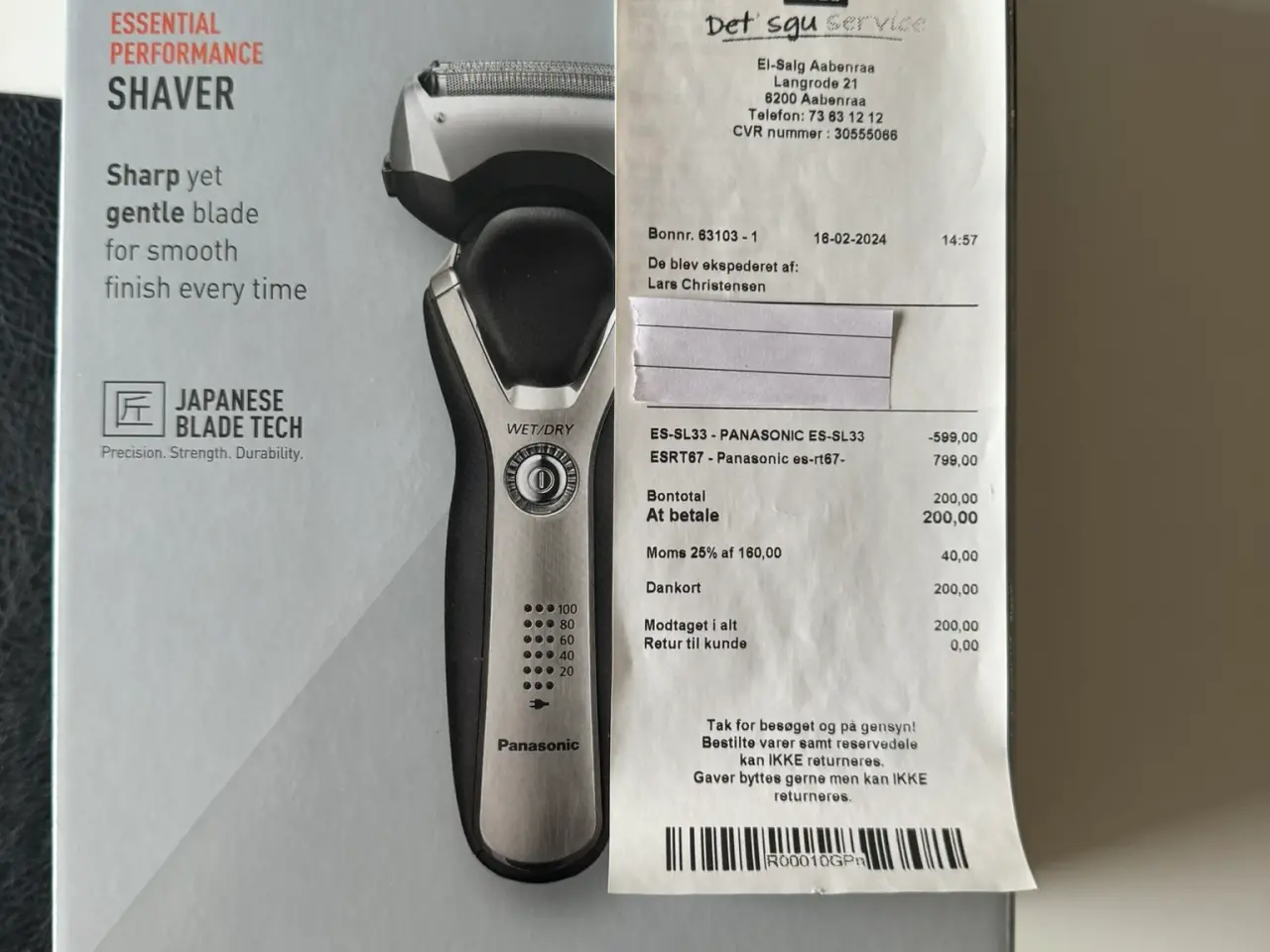 Billede 2 - Panasonic Shaver