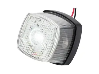 Positionslygte Hvid Led 60x55x47mm