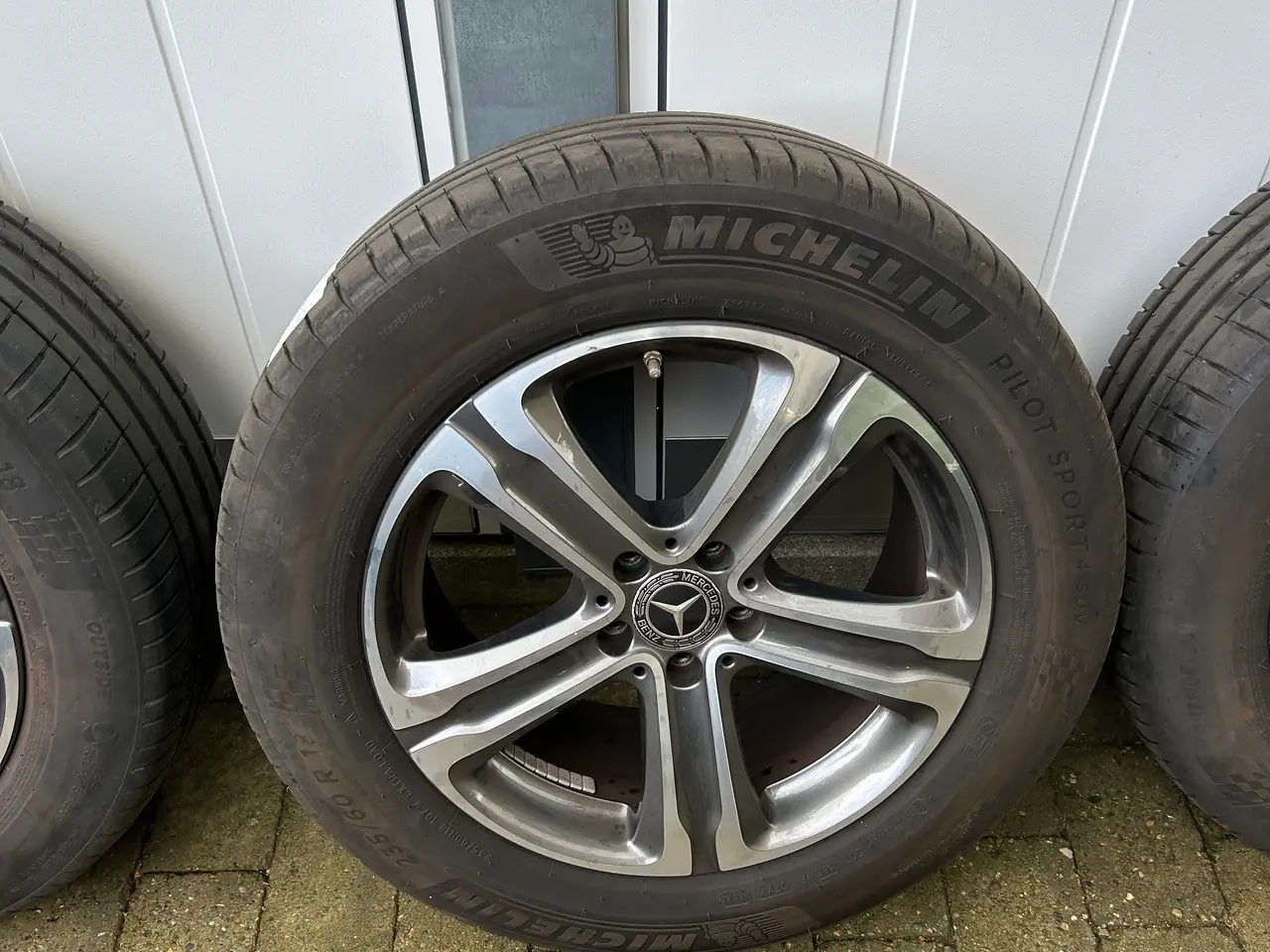 Billede 7 - Org. Mercedesfælge 18 tommermed Michelin sommerdæk