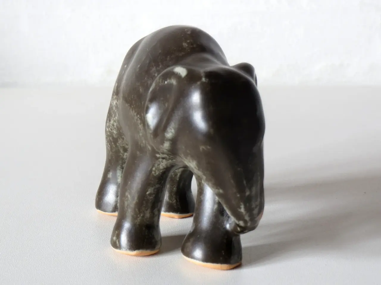 Billede 3 - Joghus elefant i mørk keramik