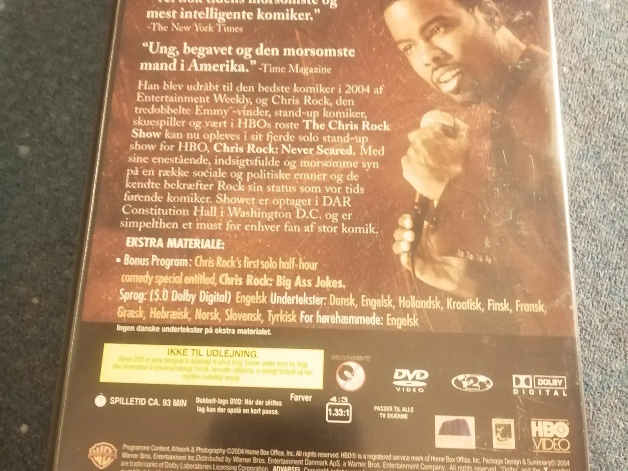 Billede 2 - Chris Rock - Never Scared