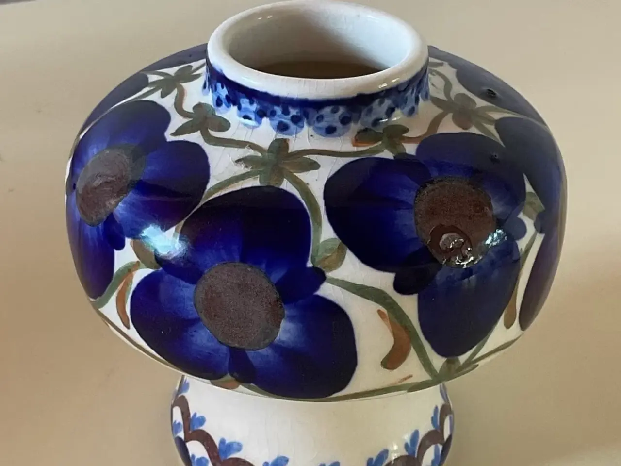 Billede 1 - Aluminia vase