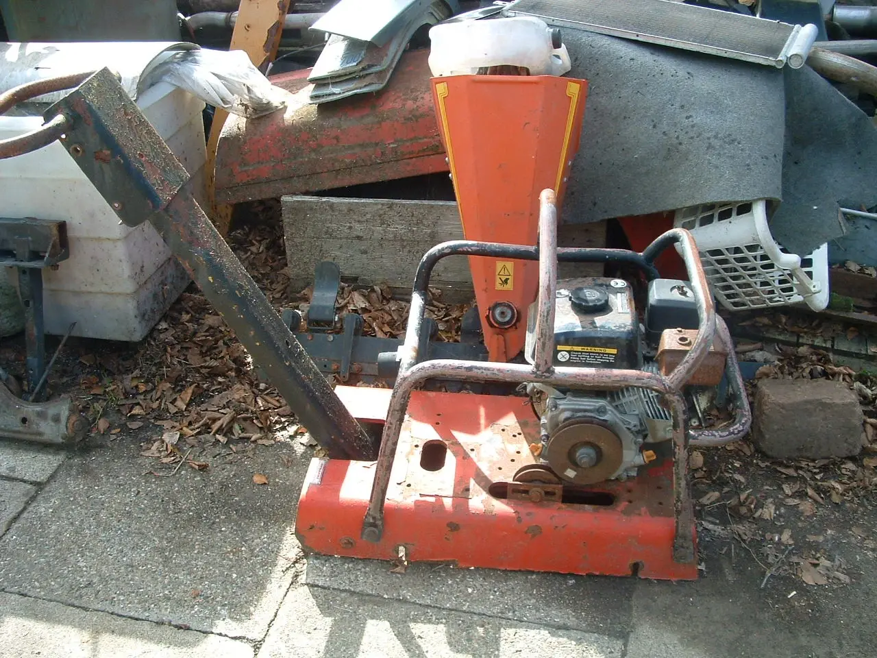 Billede 1 - dynapac lg200 overdel med bensin motor 6.5hk