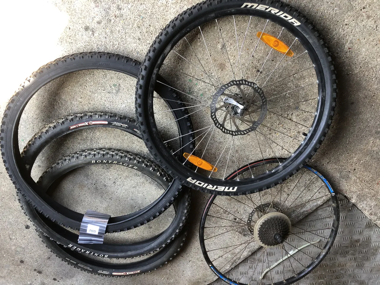 Billede 1 - MTB Merida hjulsæt