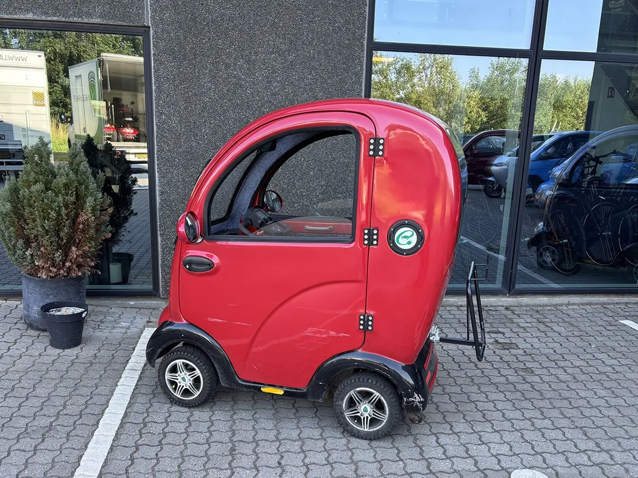 Billede 2 - City Kabine rød