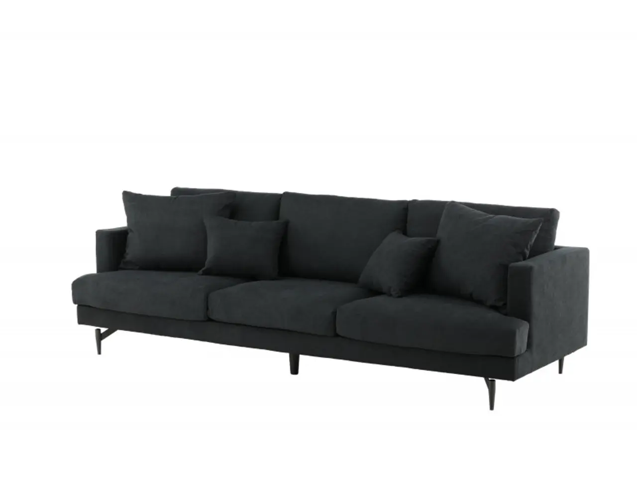 Billede 3 - Sofia 3 personers Sofa - Sort