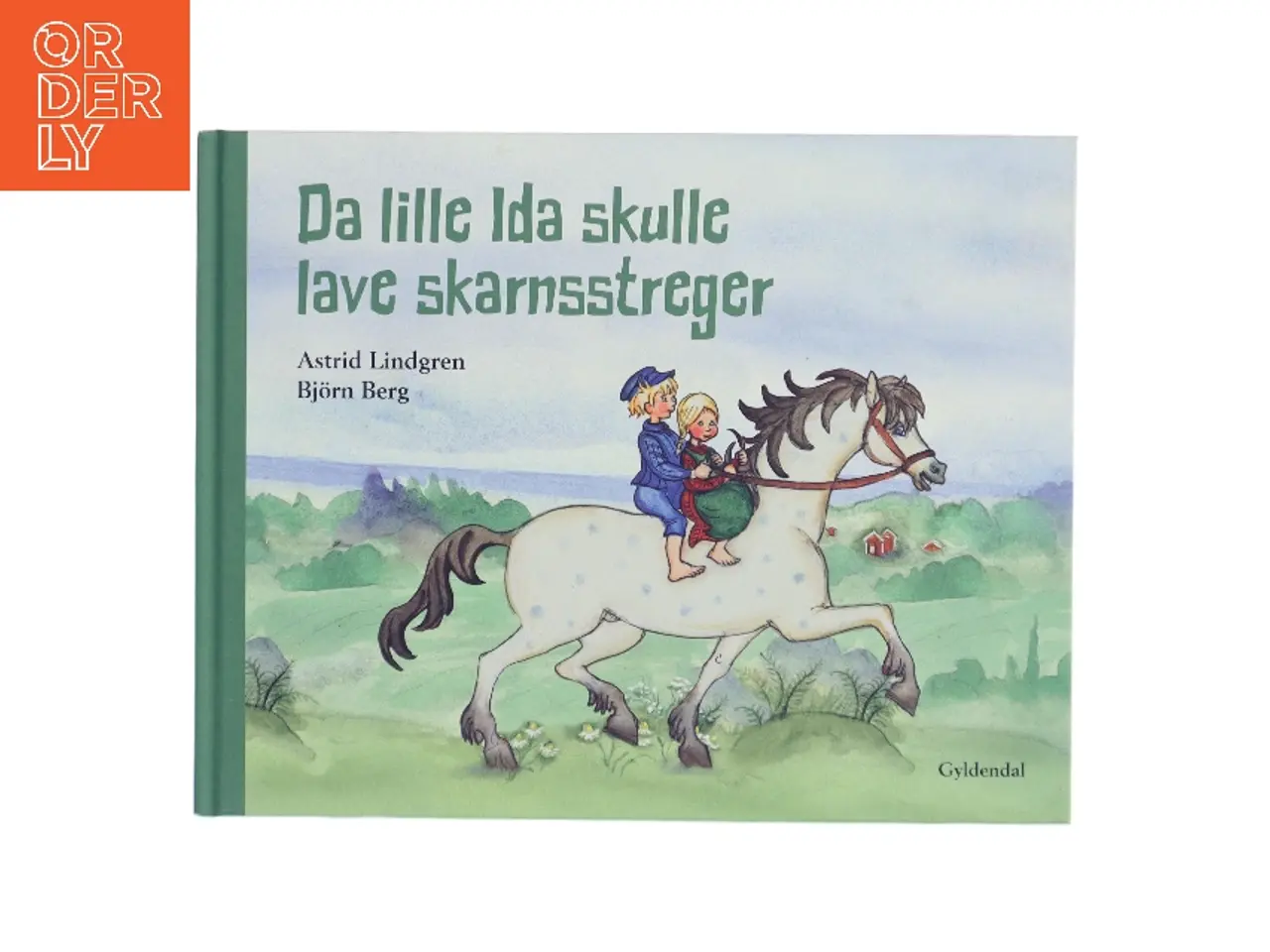 Billede 1 - Da lille Ida skulle lave skarnsstreger af Astrid Lindgren (Bog)