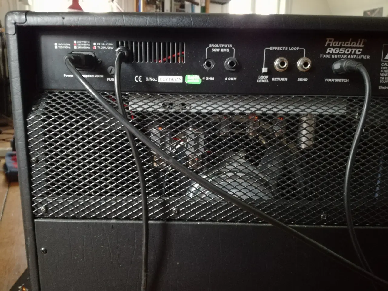 Billede 4 - Randall Rør amp. 50 Watt