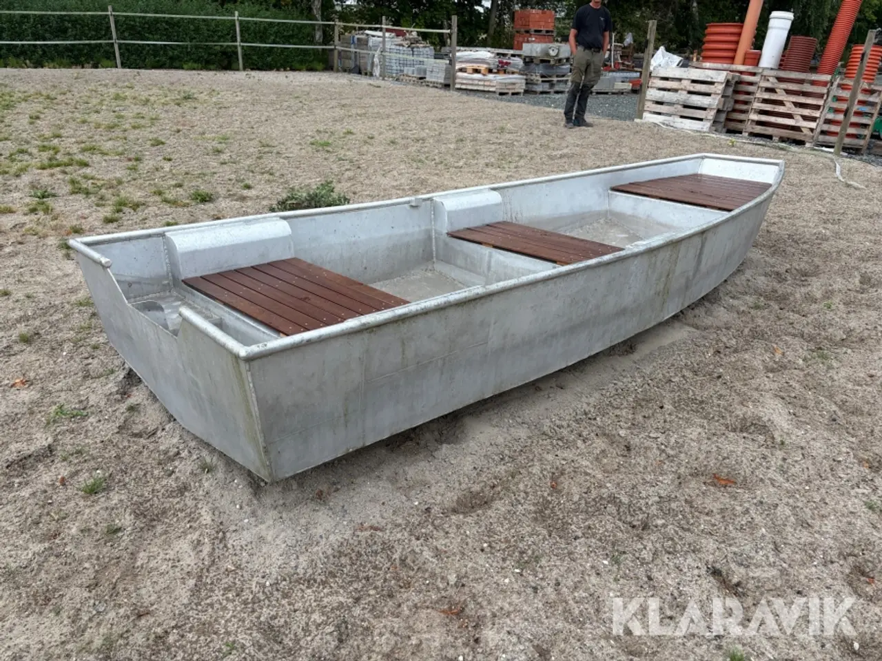 Billede 3 - Aluminium båd inklusiv moter
