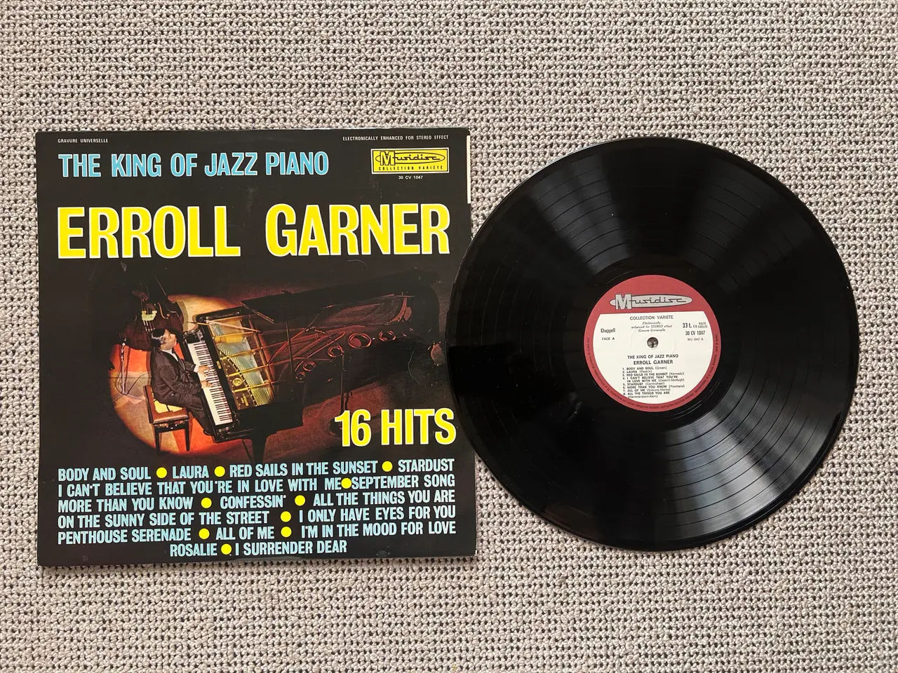 Billede 1 - LP/Erroll Garner - The King of Jazz Piano
