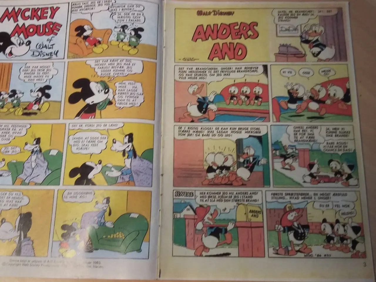 Billede 2 - Anders And nr.1 Marts 1949 (genoptryk).