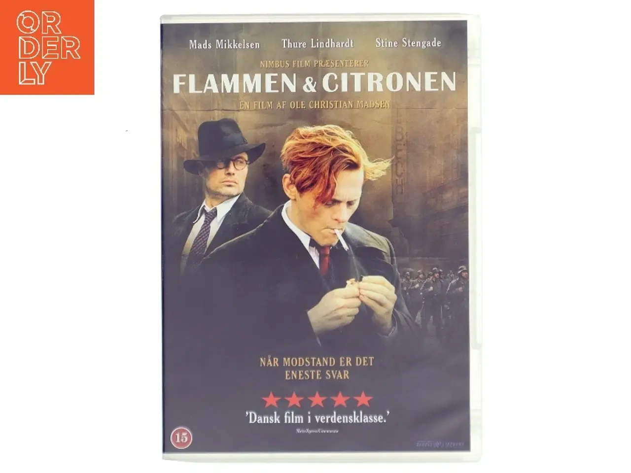 Billede 1 - Flammen & Citronen med Mads Mikkelsen (DVD)