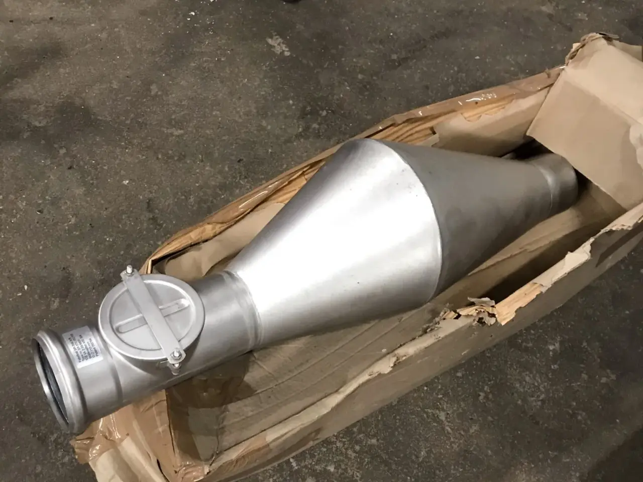 Billede 2 - 110mm rustfri rottespærre