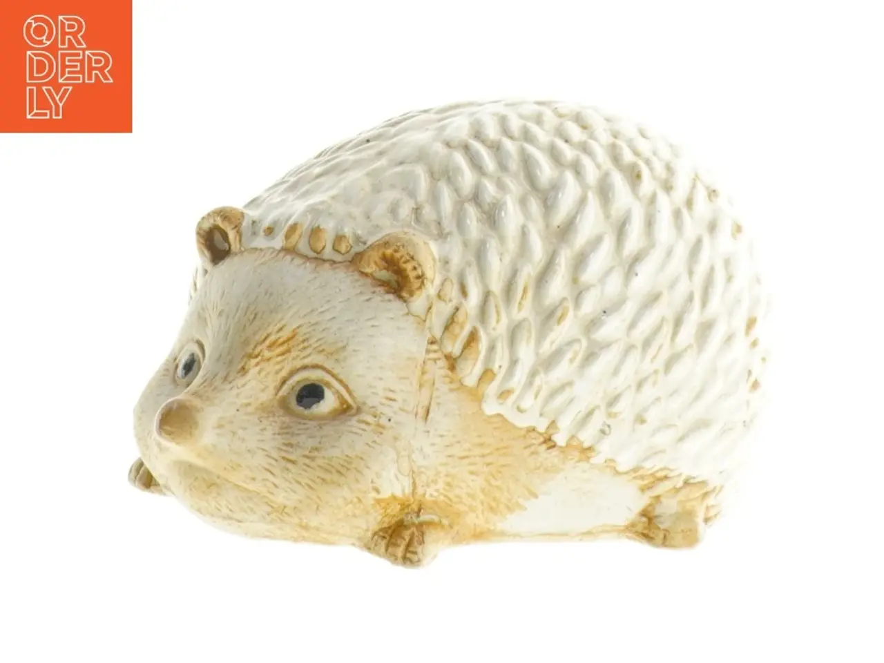 Billede 1 - Pindsvin keramik figur (str. 17 x 12 x 9 cm)