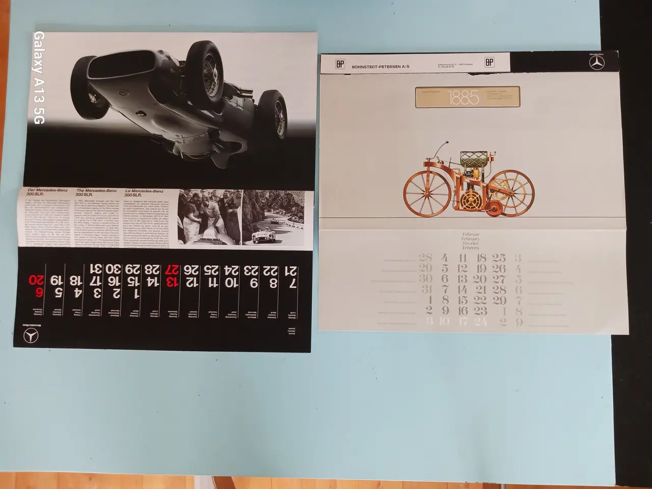 Billede 2 - Mercedes Benz bilkalender.