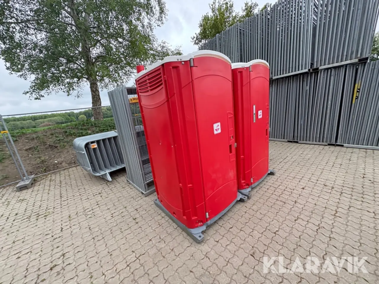 Billede 3 - Toiletkabiner med håndvask Satellite 2 styk