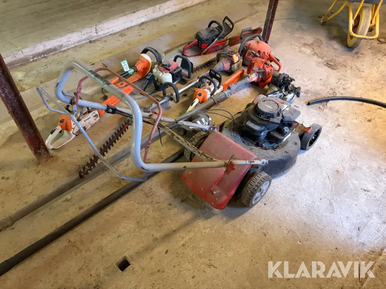 Billede 6 - Blandet lot have- og skovredskaber 10 styk