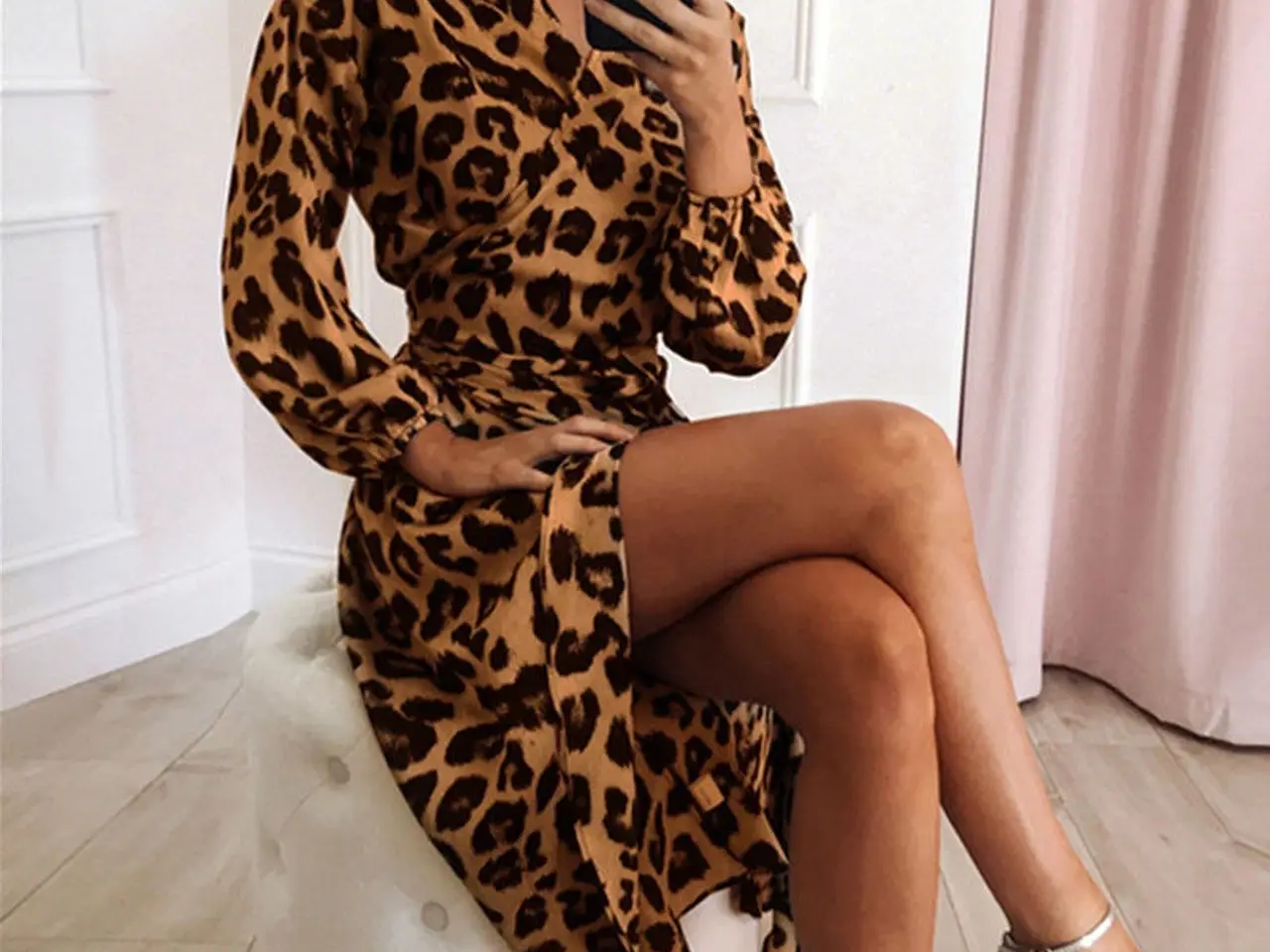 Billede 3 - Leopard kjoler i 3 farvevalg+flere leopard pri