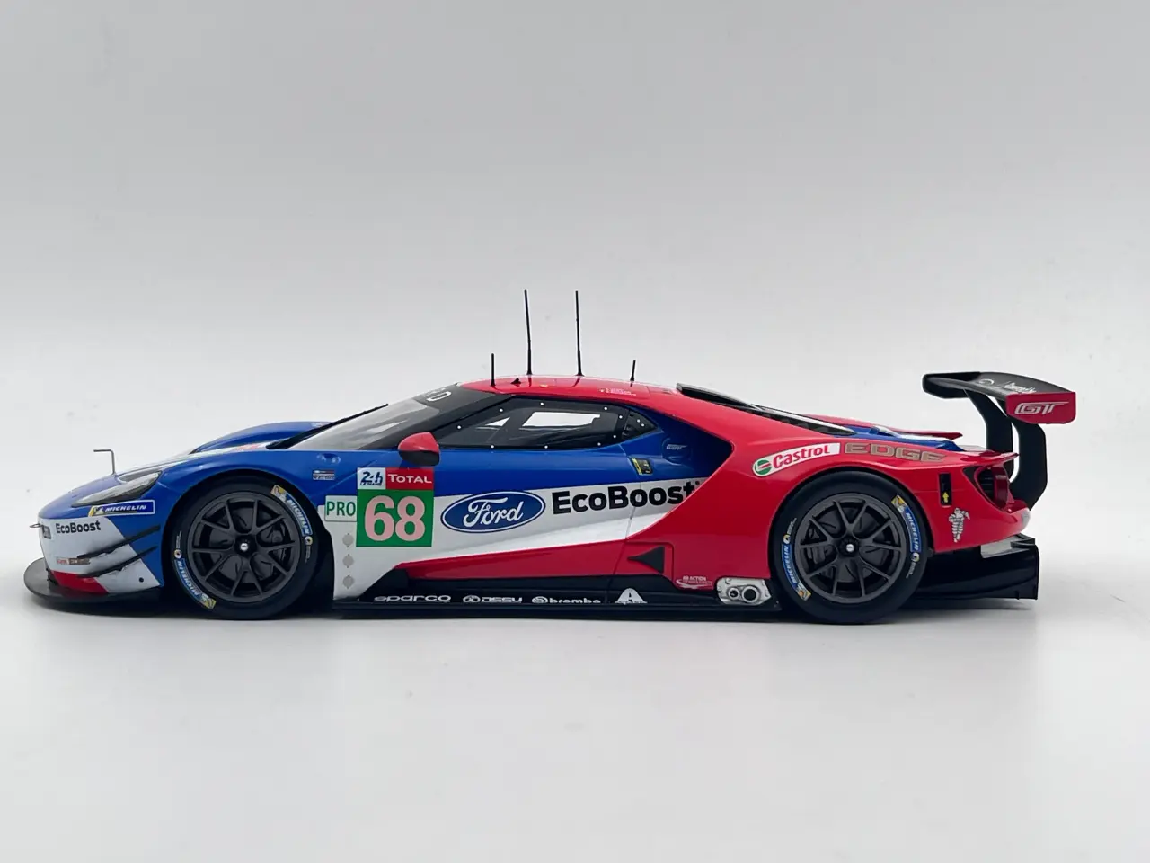 Billede 2 - 2019 Ford GT LM #68 Le Mans - 1:18