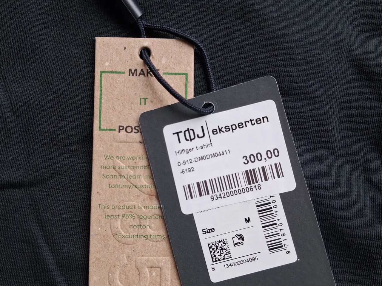 Billede 3 - Tommy Jeans t-shirt, str. M, ny med mærke