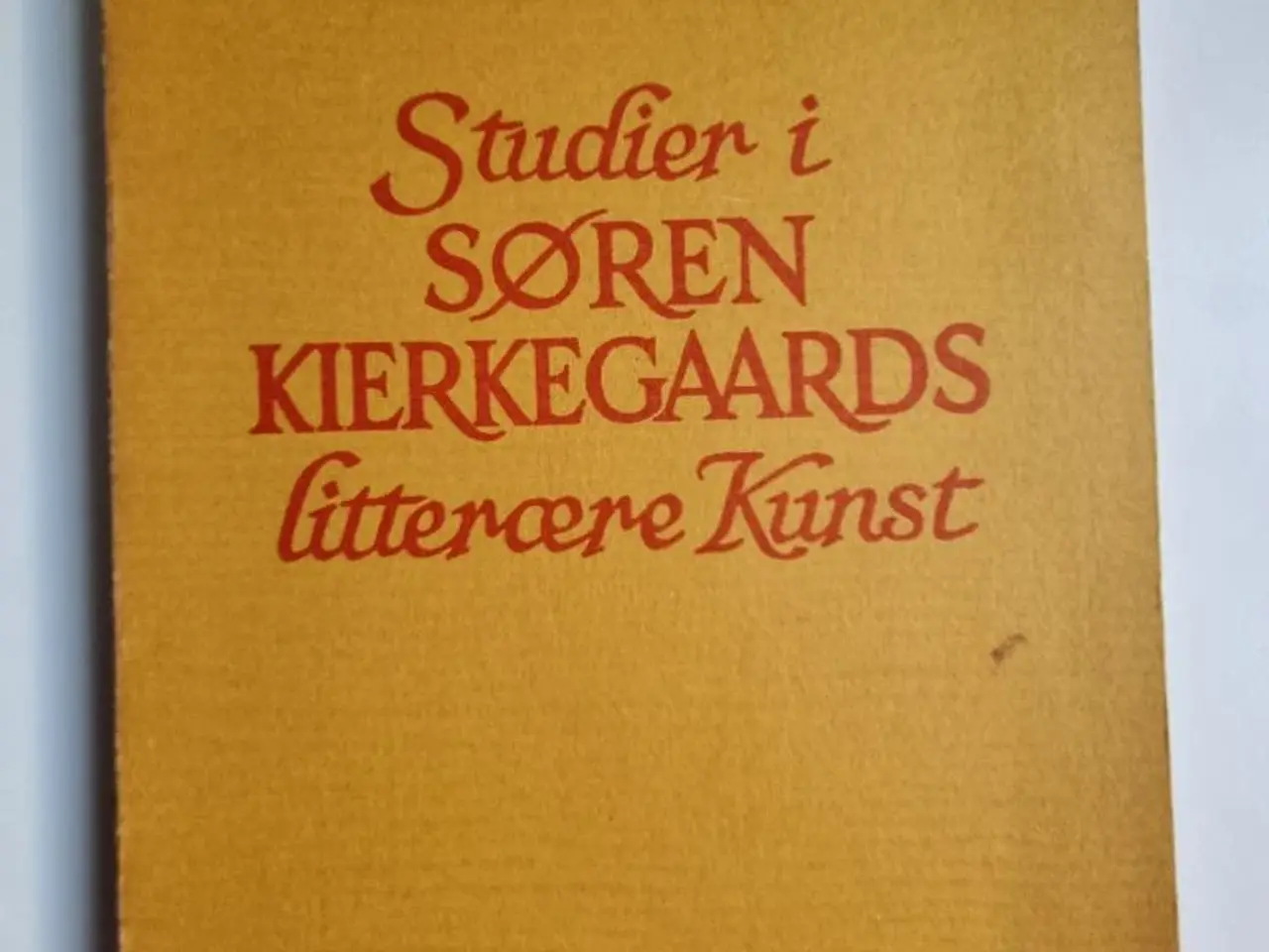 Billede 2 - Billeskov Jansen: Studier i Søren Kierkegaards ..