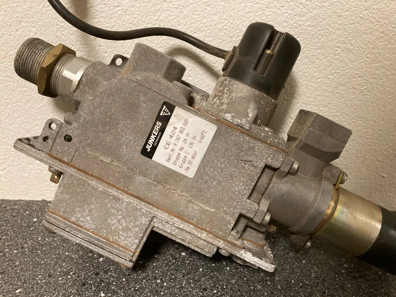 Billede 3 - Junkers Bosch CE 424 Gas Controller ventil NOS