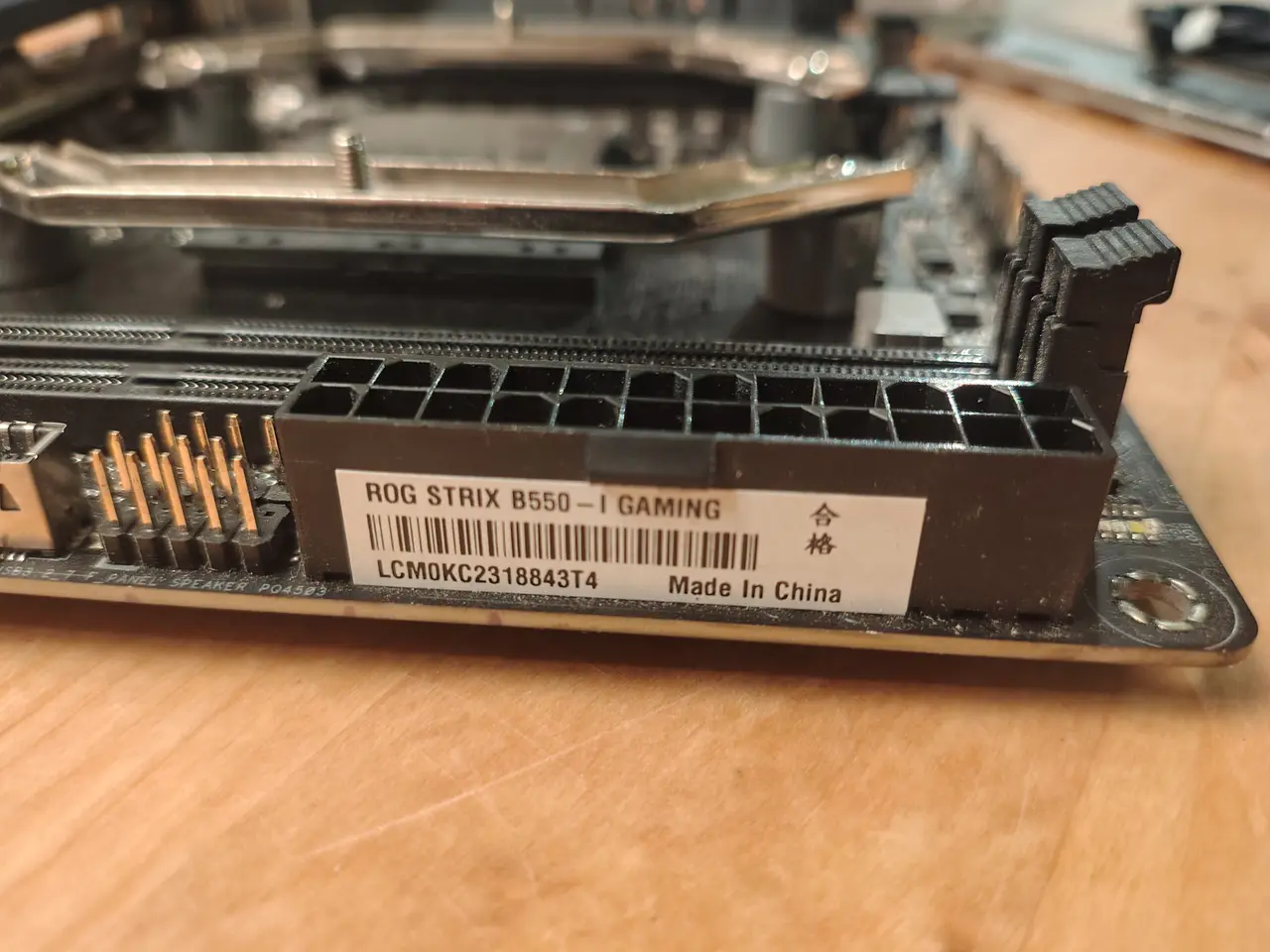 Billede 2 - ASUS B550-I Gaming + Ryzen 5 3600 + 16GB 3600MHz R