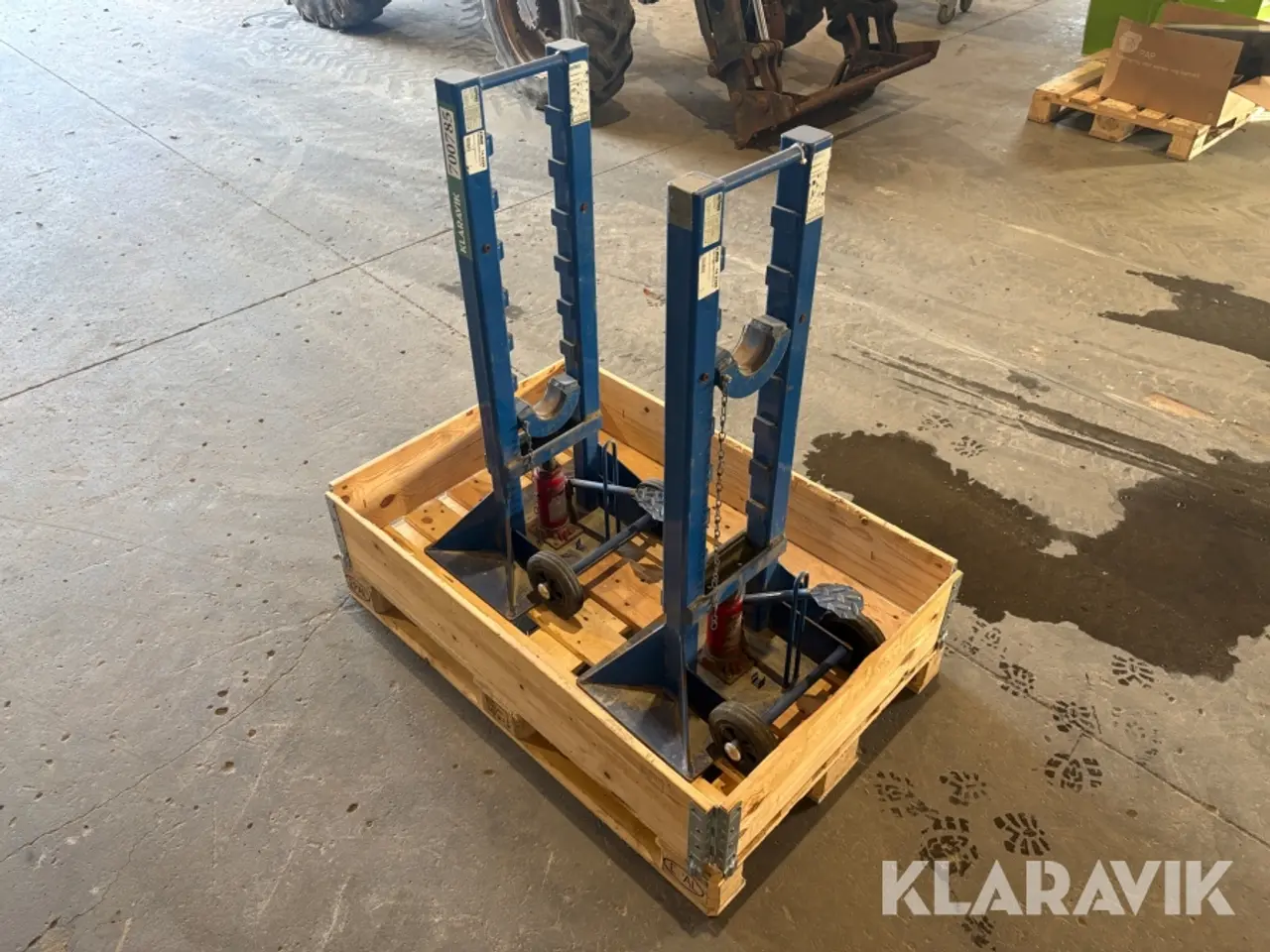 Billede 1 - Hydrauliske kabeltromeløfter Katimex Hydrokat / 5 tons 2 styk