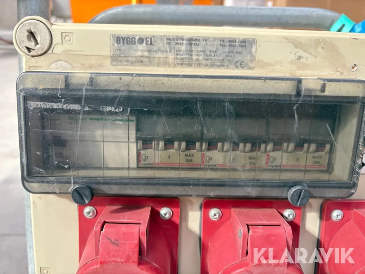 Billede 9 - Eltavle ByggEl 63 A 400 V 2 Styk