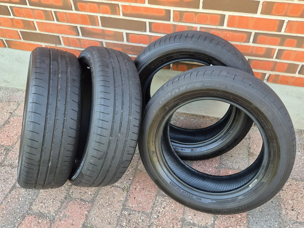 Billede 1 - 4 stk. Toyo Proxes - 185/60 R16 - Sommerdæk
