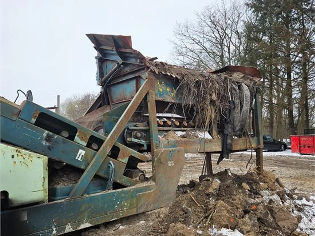 Billede 10 - Powerscreen Trommel 720 - tromlesorterer med 3 transportbånd / - trommel screen with 3 conveyors