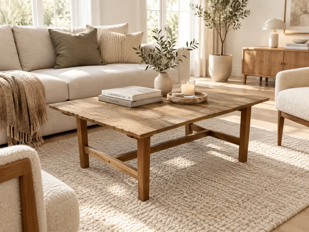 Billede 1 - Designer Kurt Østervig Sofabord i Egetræ.