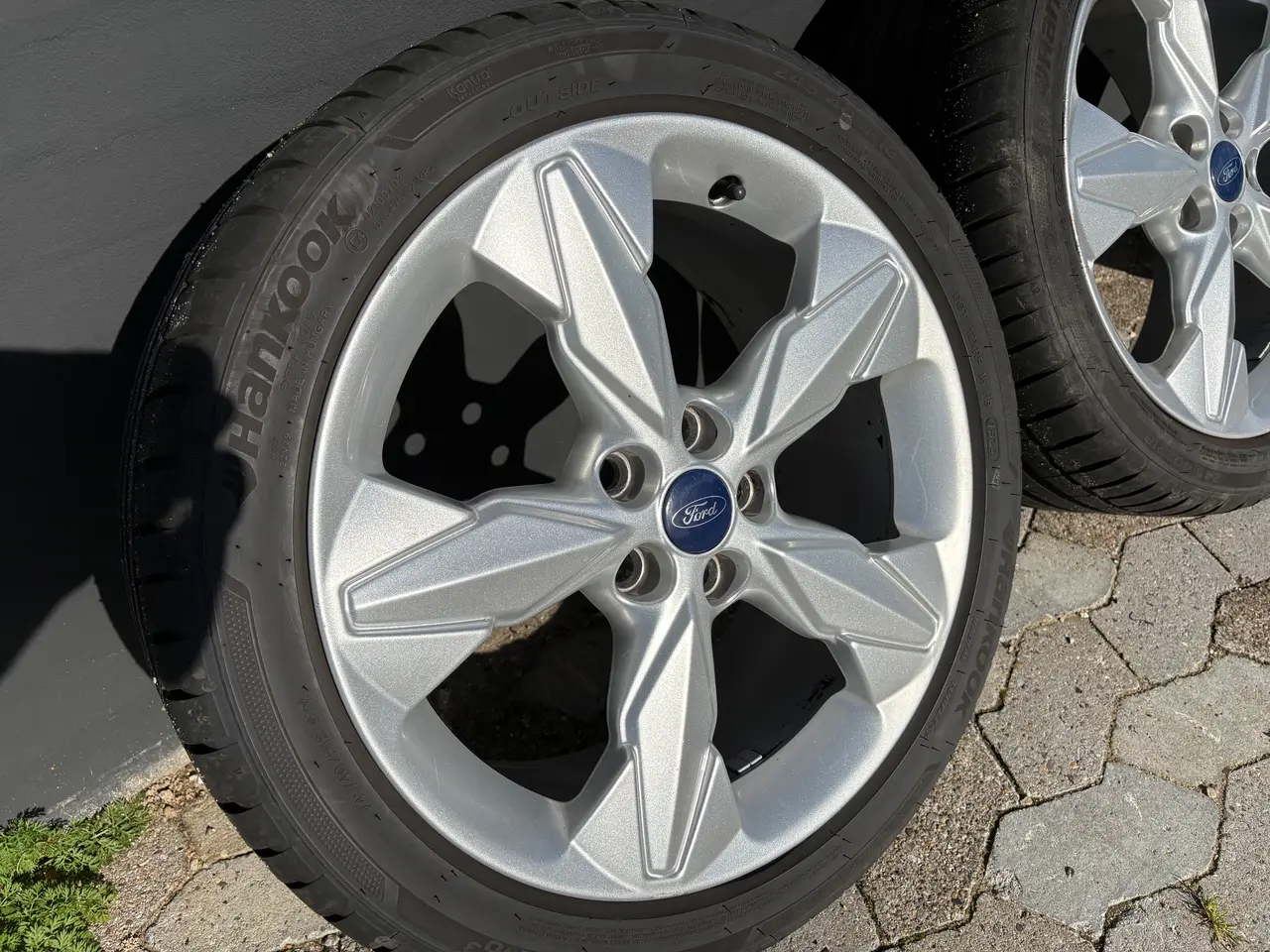 Billede 7 - 18" Org. Ford Alufælge m/gode Hankook Sommerdæk